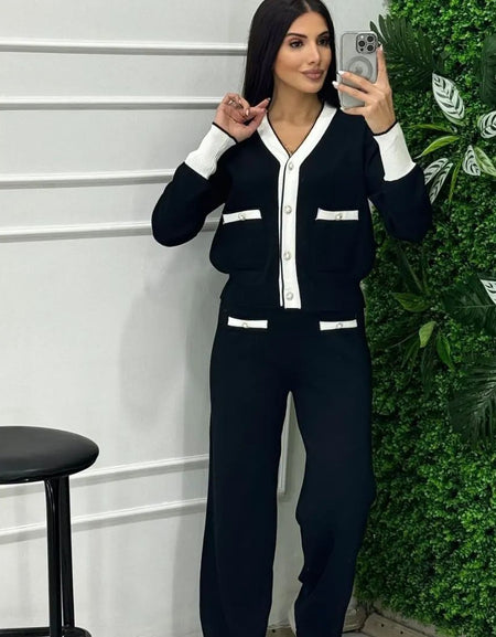 Élégance en Duo ensemble 2 pièces