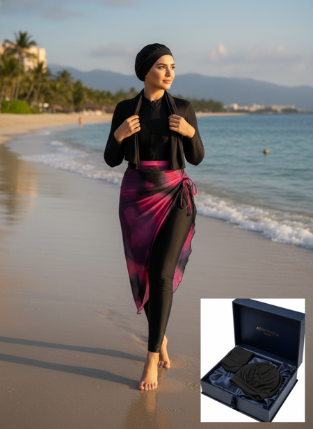 Burkini 5 Pièces Élégant – Confort & Modest Fashion