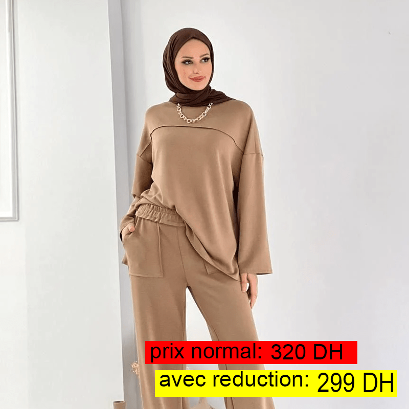 Ensemble 2 Pièces Pailleté Mousseline De Soie Pour Femme - Blazer Cape Strass + Pantalon Large - Tenue Élégante Mariage Cocktail Soirée - Confort Et Style