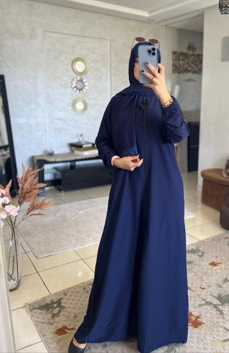 Abaya femme simple sale