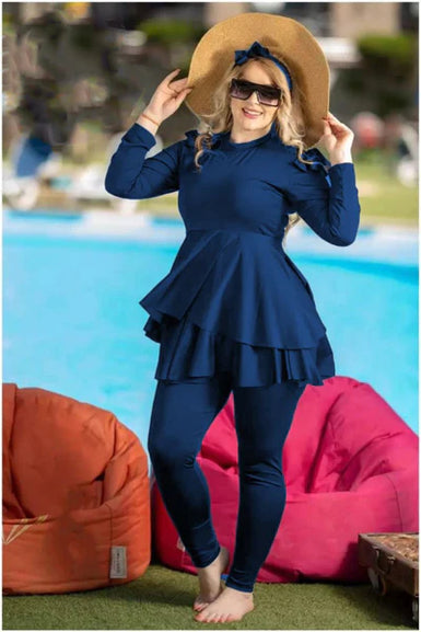 Burkini 4 pièces : Un look moderne