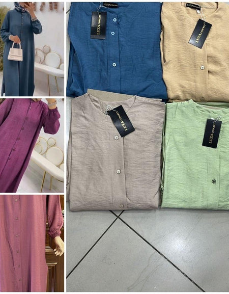 Ensemble Chemise Longue & Pantalon: Élégance Décontractée