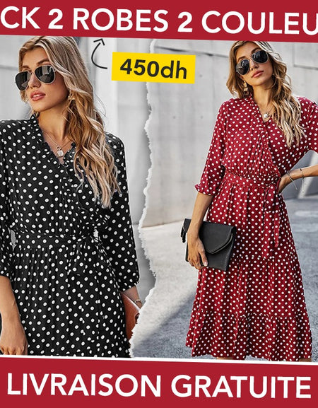 Pack 2 Robe 2 couleurs