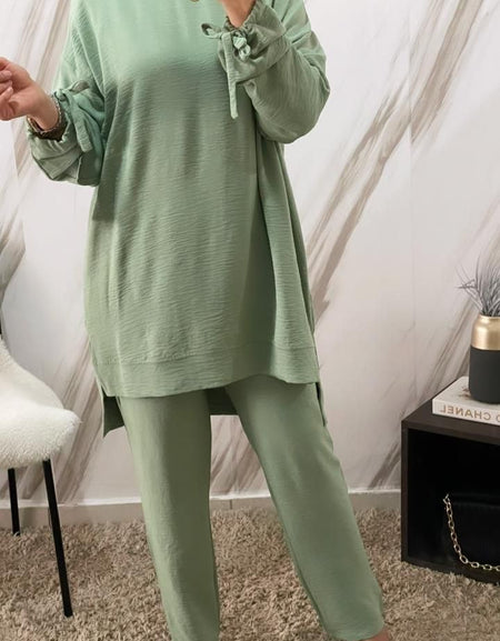 Ensemble Femme 2 Pièces : Haut et Pantalon pour un Style Tendance