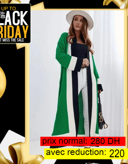 Cardigan LONG ref BF#011