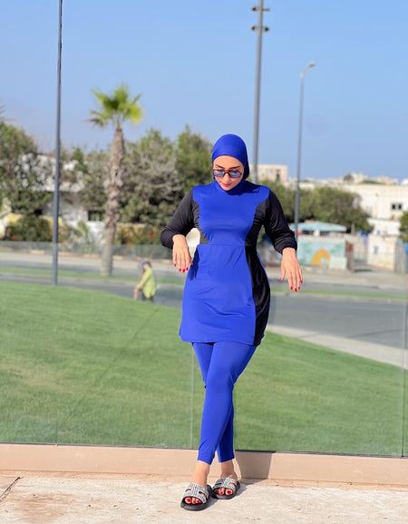 Burkini 3 pièces  – Chic & Minimaliste pour un Été Actif