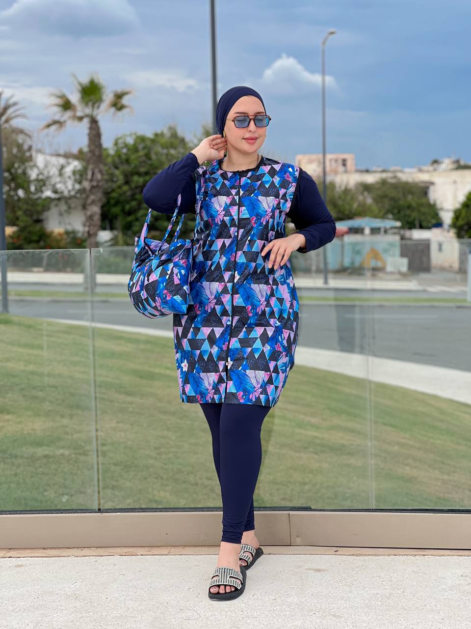 Burkini 5 pièces  – Élégance & Confort pour l'Été