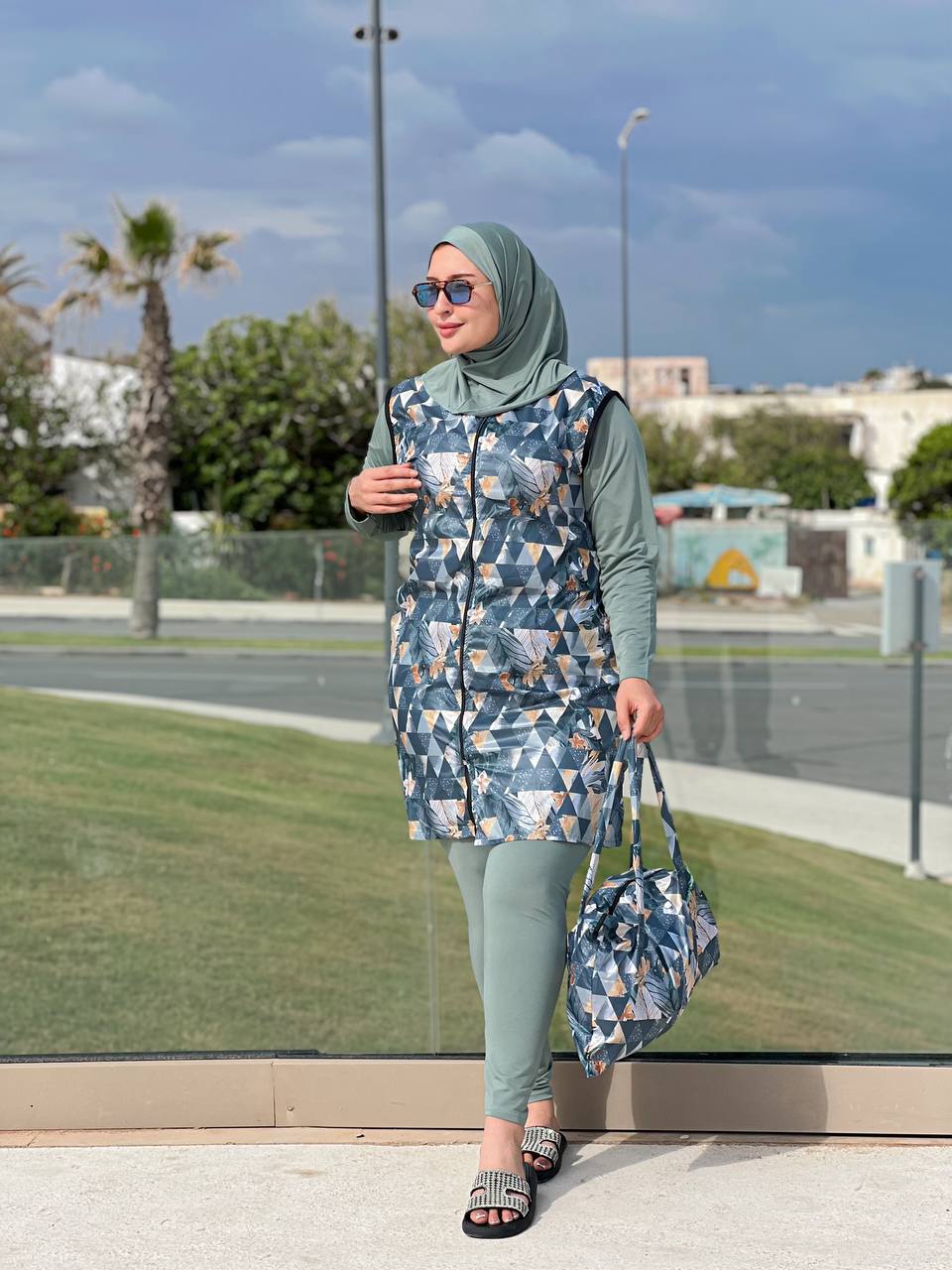 Burkini 5 pièces  – Élégance & Confort pour l'Été