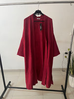 Kimono long en lin - Coupe ample et fluide
