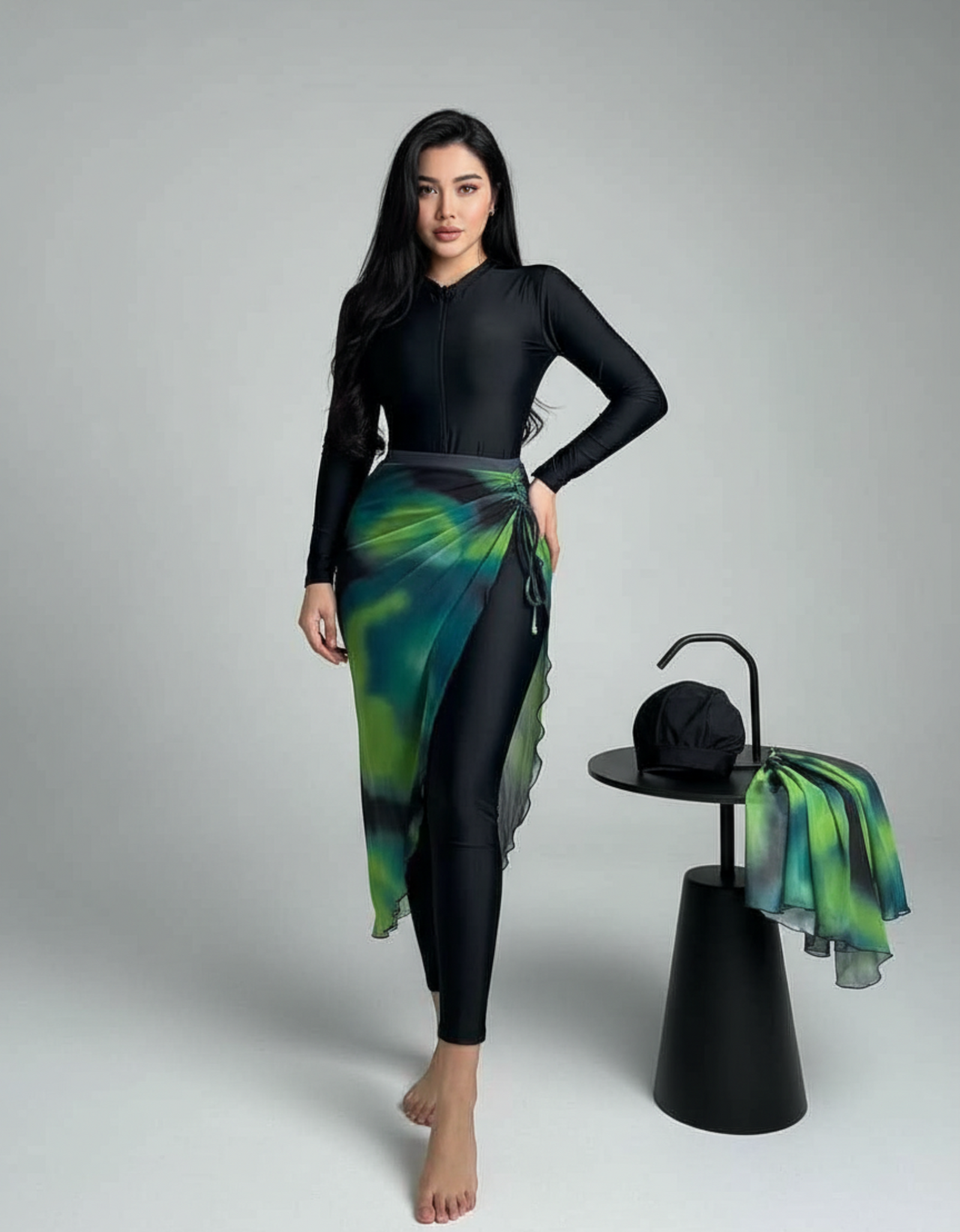 Burkini 5 Pièces Élégant – Confort & Modest Fashion