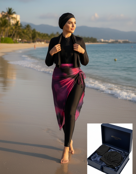 Burkini 5 Pièces Élégant – Confort & Modest Fashion