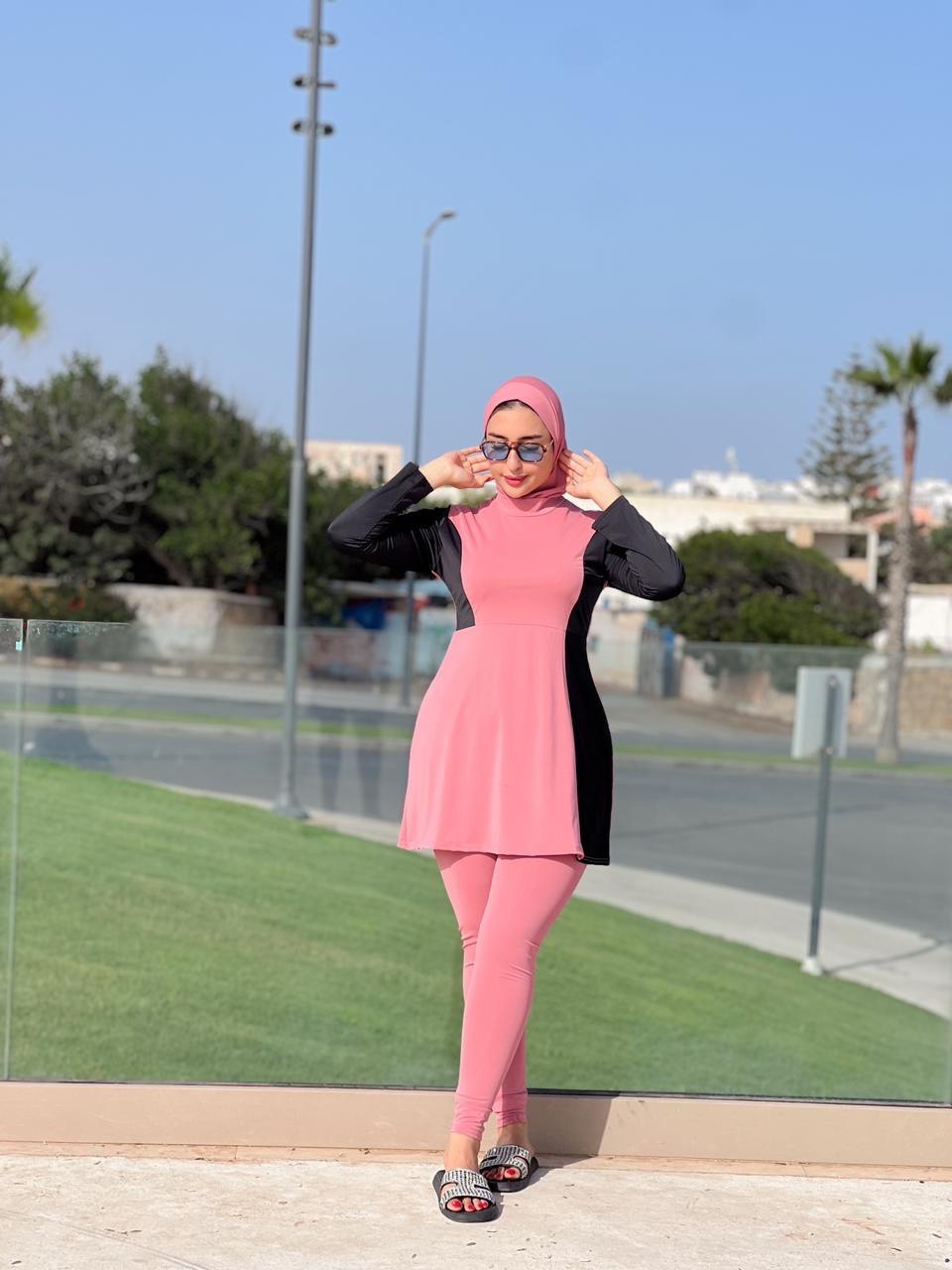 Burkini 3 pièces  – Chic & Minimaliste pour un Été Actif