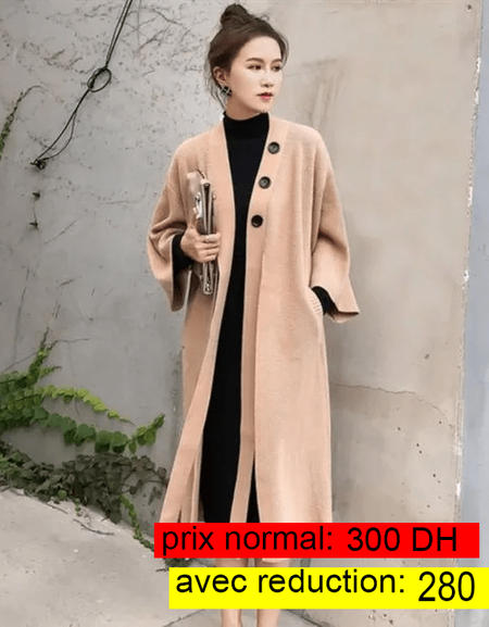 CARDIGAN TRICOTÉ MODE FEMME