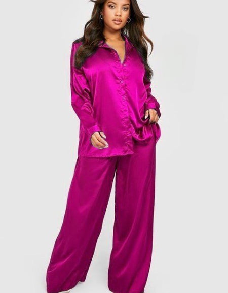 Ensemble satiné pour un look tendance