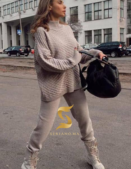 Ensemble tricoté 2 pièces