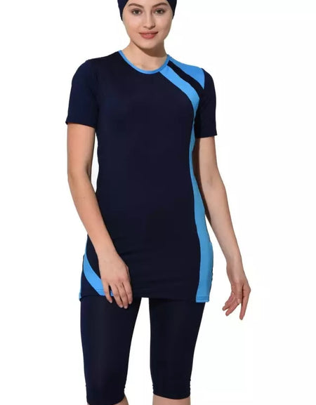 Maillot de Bain demi manche 3 pièces